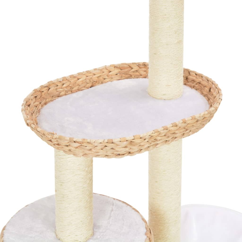Cat Tree with Sisal Scratching Post Seagrass